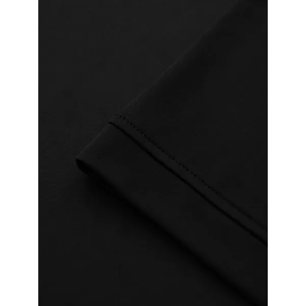  Мъжки t -риза с яка OMBRE OM-POSS-0150 ЧЕРНО 
