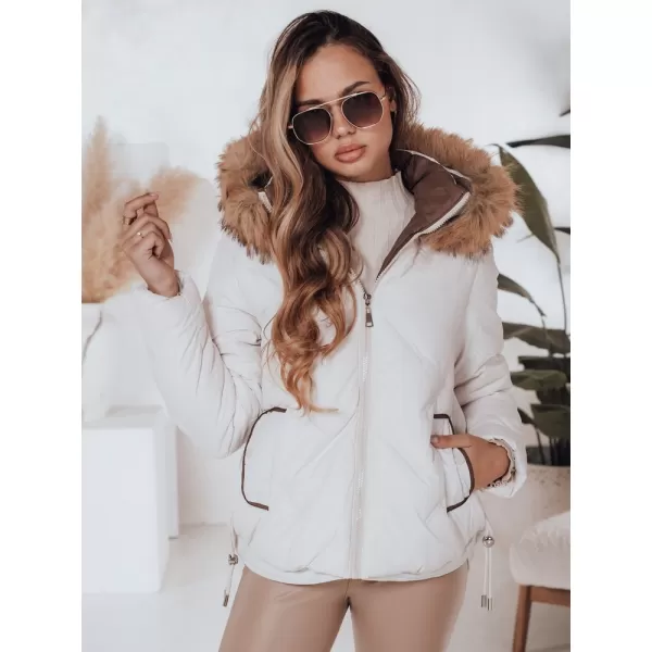  Дамско яке DSTREET TY5002 БЯЛ 
