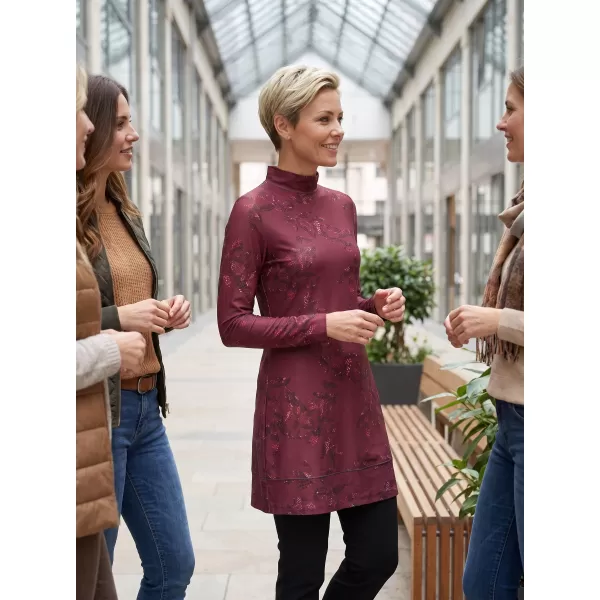  Turtleneck ALTISPORT GWENITH БУРГУНДИЯ 