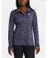 Дамска тениска UNDER ARMOUR TECH 1/2 ZIP- TWIST 1384225-410 СИНЬО