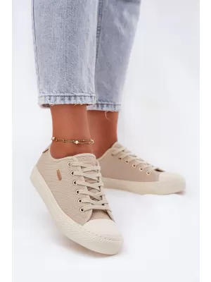 Дамски маратонки BIG STAR RR274767 BEIGE Big Star Shoes