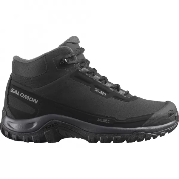  Дамски обувки SALOMON SHELTER WATERPROOF W ЧЕРНО/ДЕВЕТ ЖЕЛЯЗО/ЕКСКАЛИБУР 