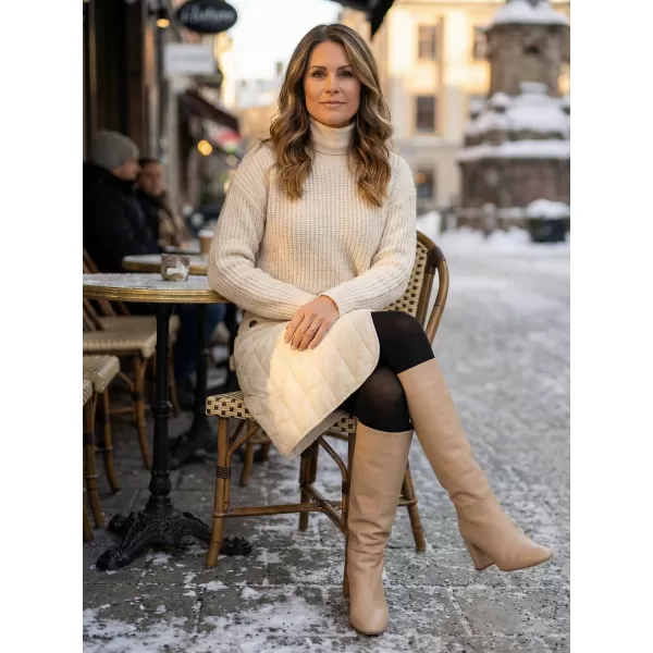  Дамска пола KIXMI VIVA СВЕТЛО БЕЖОВО 