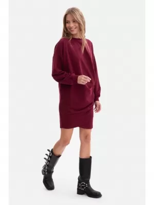 Рокля BEWEAR B298 БОРДО