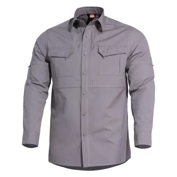  тениска PENTAGON PLATO SHIRT K02019 ВЪЛК СИВ 