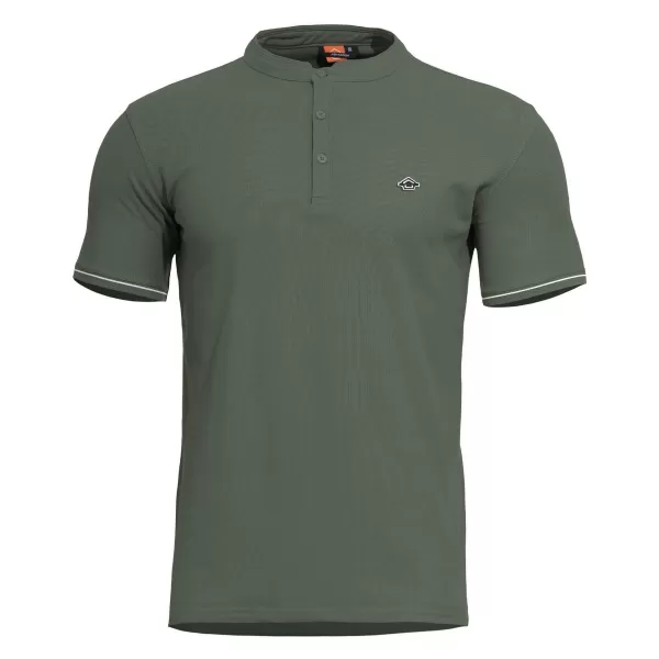  тениска PENTAGON LEVANTES HENLEY T-SHIRT STRIPES K09025 КАМУФЛАЖНО ЗЕЛЕНО 