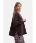 Дамски суичър BEWEAR B306 ЧЕРЕН ШОКОЛАД