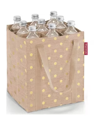 Чанта REISENTHEL BOTTLEBAG МЕТАЛНИ ТОЧКИ КАФЕ