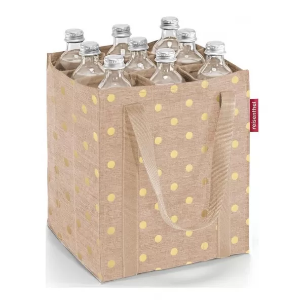  Чанта REISENTHEL BOTTLEBAG МЕТАЛНИ ТОЧКИ КАФЕ 