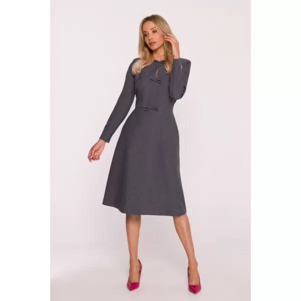  Рокля STYLOVE S413 СИВО 