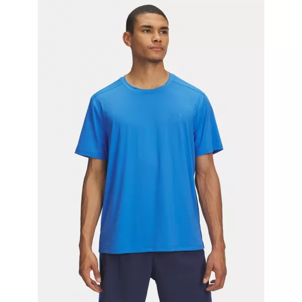  Мъжка тениска UNDER ARMOUR UA LAUNCH ELITE SHORTSLEEVE 1389802-402 СИНЬО 