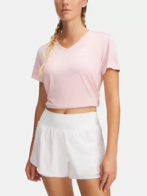Дамска тениска UNDER ARMOUR TECH SSV- TWIST 1384227-647 РОЗОВО