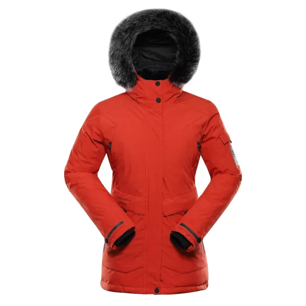  Дамско яке ALPINE PRO WERDA 2 ЧЕРВЕНО 