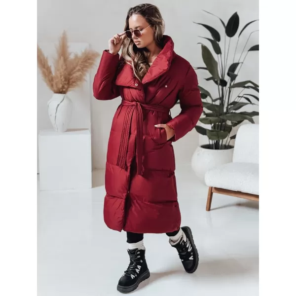  Палто DSTREET TY4961 БОРДЕ 