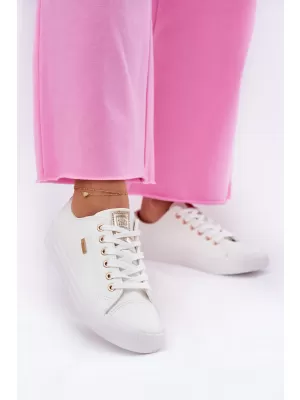 Дамски маратонки BIG STAR RR274748 WHITE Big Star Shoes