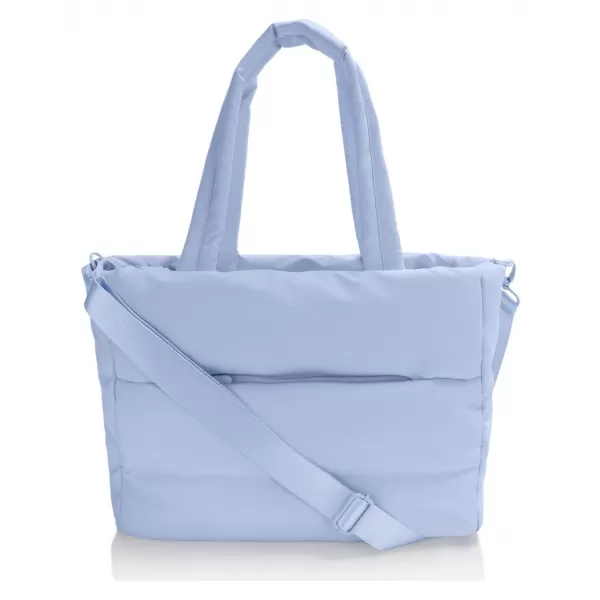  Чанта HEYS PUFFER TOTE BAG СВЕТЛО СИНЬО 