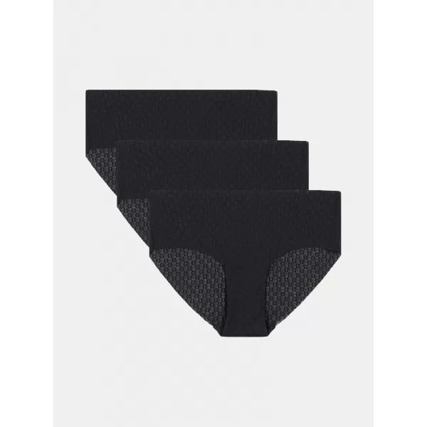  Дамски бикини UNDER ARMOUR UA PURE STRETCH MESH (3KS) 1390413-001 ЧЕРЕН 