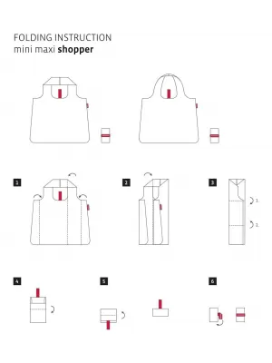 Чанта REISENTHEL MINI MAXI SHOPPER ЧЕРЕН