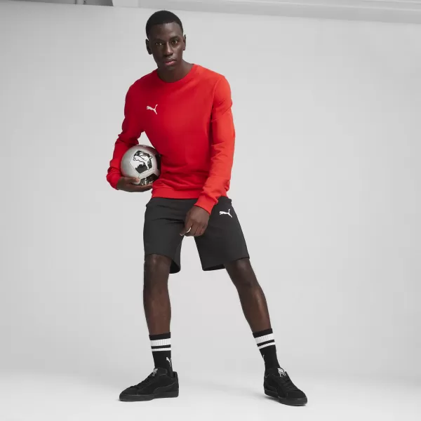  Мъжки суичър PUMA TEAMGOAL CASUALS CREW NECK S 658592_01 PUMA RED/PUMA WHITE 