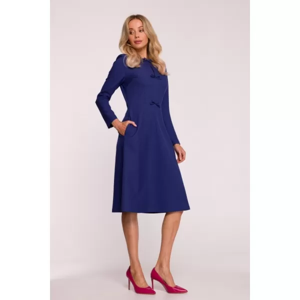  Рокля STYLOVE S413 СИНЬО 