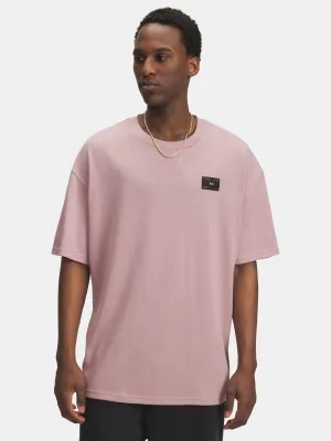 Мъжка тениска UNDER ARMOUR UA HWT WOVEN LABEL SS 6005668-673 РОЗОВО