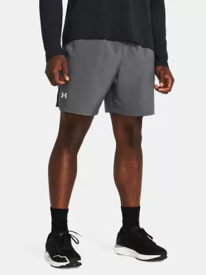 Мъжки шорти UNDER ARMOUR UA LAUNCH 7'' SHORTS 1382620-025 СИВО