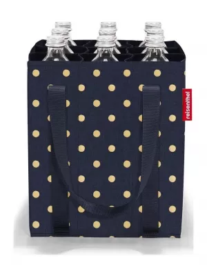 Чанта REISENTHEL BOTTLEBAG СИНИ МЕТАЛНИ ТОЧКИ