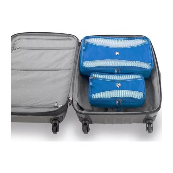  Комплект органайзери HEYS ECO PACKING CUBE 5PC SET II СИНЬО 