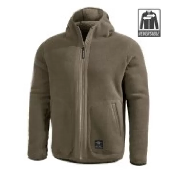  Суичър от полар PENTAGON IANOS SHERPA 2 K09057 КАКИ/RAL7013 