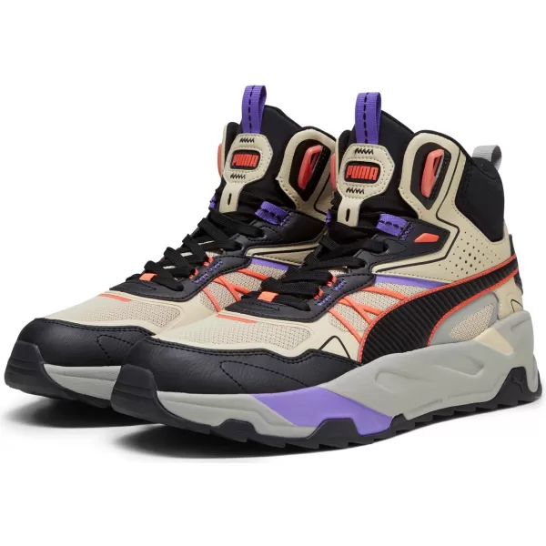 Ботуши PUMA TRINITY MID HYBRID 39232703 ГРАНОЛА/ЧЕРЕН/ОГНЕНА КОРАЛ 