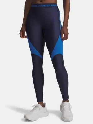 Дамски клин UNDER ARMOUR UA HG RIB LEGGING 6003983-403 СИНЬО