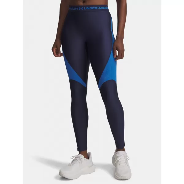  Дамски клин UNDER ARMOUR UA HG RIB LEGGING 6003983-403 СИНЬО 