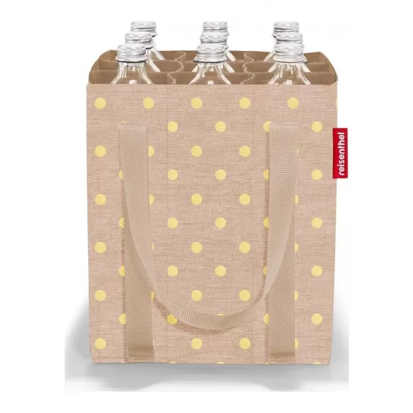  Чанта REISENTHEL BOTTLEBAG МЕТАЛНИ ТОЧКИ КАФЕ 
