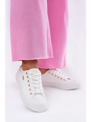 Дамски маратонки BIG STAR RR274766 WHITE Big Star Shoes