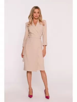 Рокля STYLOVE S415 БЕЖОВО