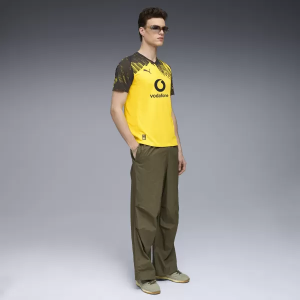  Мъжки фланелка PUMA BVB HOME JERSEY REPLICA 78008801 FASTER YELLOW/ ПО -БЪРЗО ЖЪЛТО/ПУМА ЧЕРНО 