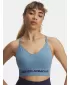 Дамски сутиен UNDER ARMOUR VANISH SEAMLESS LOW BRA 1384417-418 СИНЬО