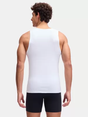 Мъжки потник UNDER ARMOUR M UA PERF COTTON TANK-2PK 6007622-100 БЯЛО