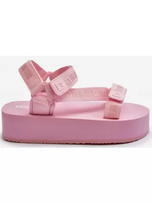 Дамски сандали на платформа BIG STAR NN274A041 PINK Big Star Shoes