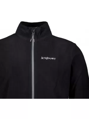 Мъжки поларен суичър ALTISPORT BERK ЧЕРЕН