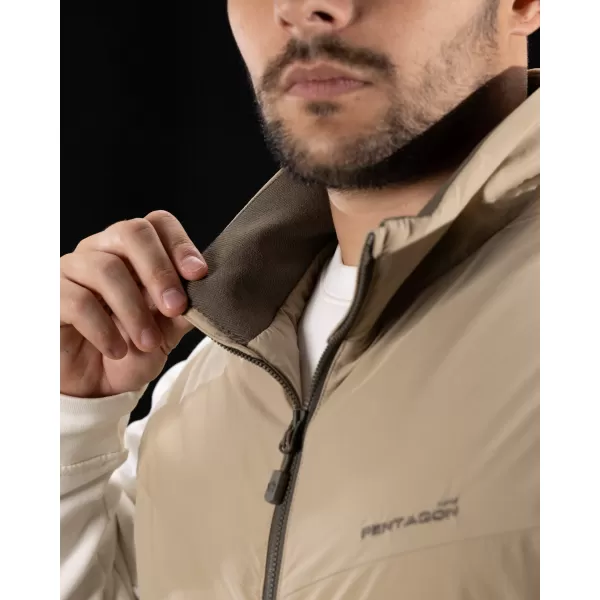  Мъжка жилетка PENTAGON LYNX 3M G INSULATION VEST K04017 КАФЯВО СИВО 