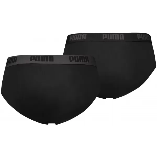  Мъжки брифи PUMA BASIC BRIEF 2P 88910006 ЧЕРНО/ЧЕРНО 