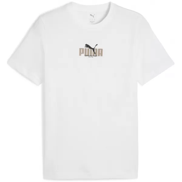  Риза PUMA GRAPHIC PUMA WHITE 