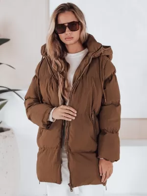 Дамско яке DSTREET TY3245 КАРАМЕЛ