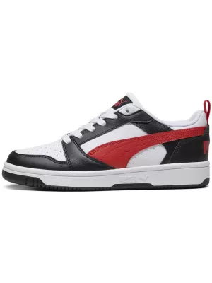 Бебешки обувки PUMA REBOUND V6 LO JR 39383304 PUMA WHITE/RED/BLACK