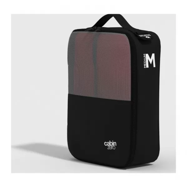  Организатор CABINZERO LUX PACKING CUBE MEDIUM АБСОЛЮТНО ЧЕРЕН 