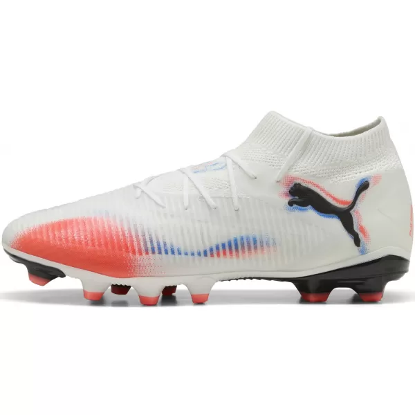  Мъжки обувки PUMA FUTURE 8 PRO FG/AG 10858801 WHITE/ БЯЛО/ПУМА ЧЕРНО/СВЕТЕЩО ЧЕРВЕНО 
