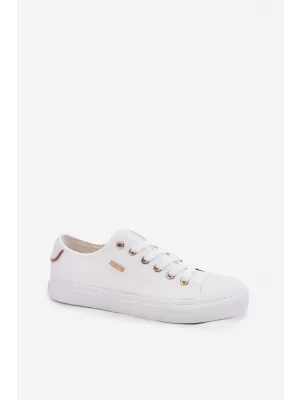 Дамски маратонки BIG STAR RR274766 WHITE Big Star Shoes