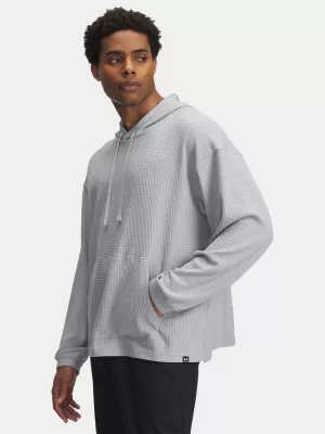 Мъжки суичър UNDER ARMOUR UA RIVAL WAFFLE HOODIE 1383108-011 СИВО