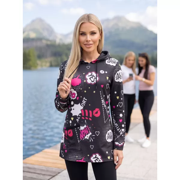  Дамска суитчър ALTISPORT GITA ЧЕРНО 